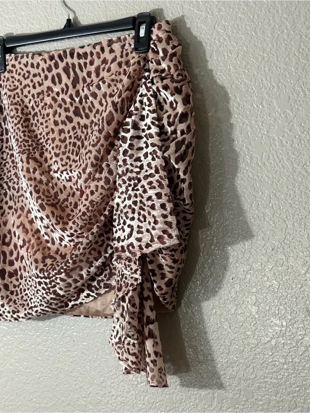 naked wardrobe flirty leopard